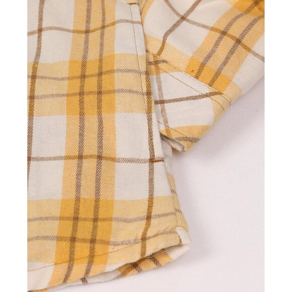 Women's Sherpa Lined Flannel Jacket with Pockets Cozy Warm Fall Winter - Picture 6 of 6